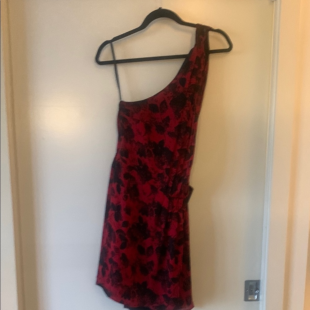 BCBGeneration Red and Black Dress